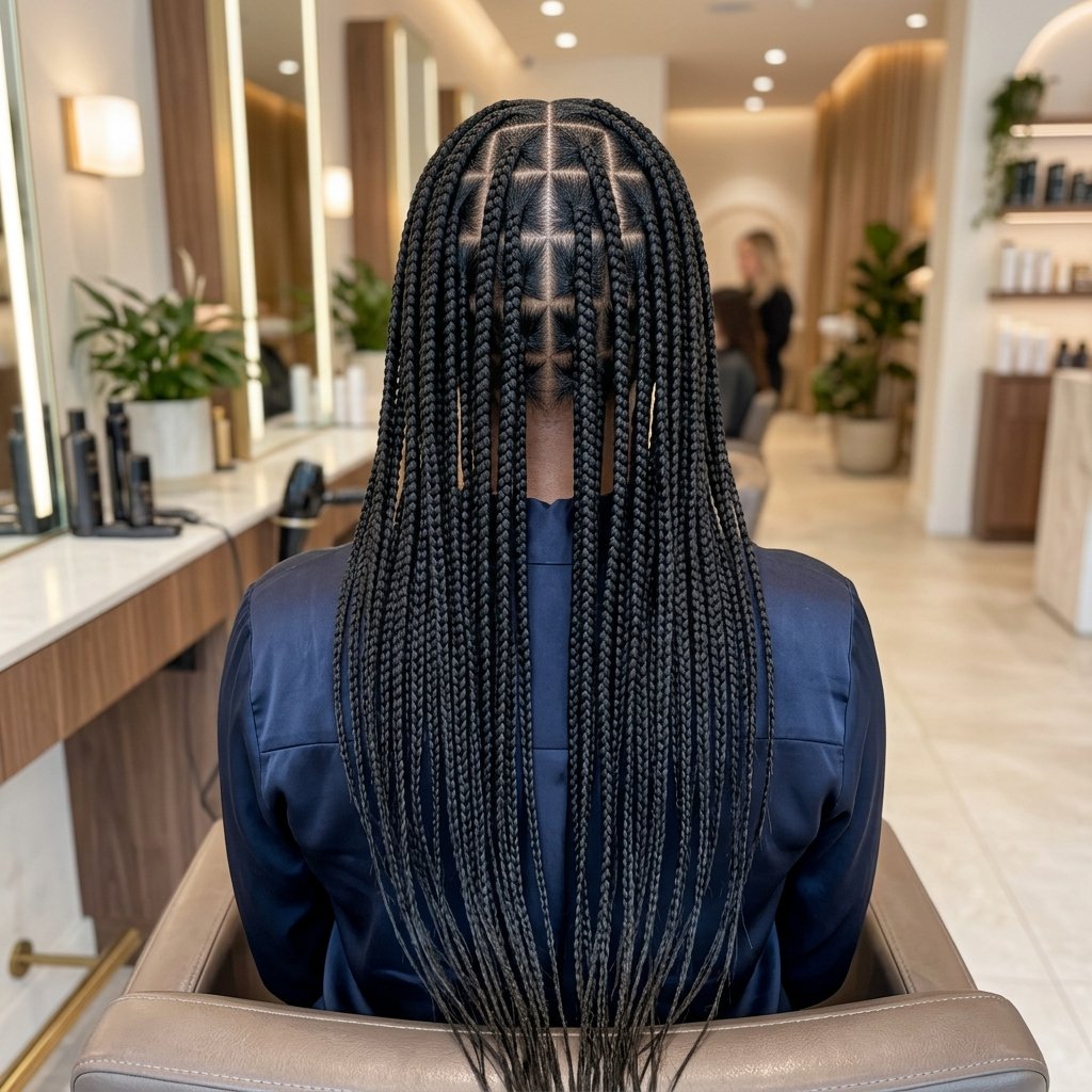 Knotless Box Braids